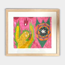 Load image into Gallery viewer, Hadesisgood crayon drawing
